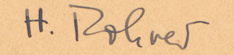 Unterschrift auf dem Anmeldeformular der ETH Zürich 1951 ETH-Bibliothek, Hochschularchiv der ETH Zürich, EZ-REK1/1/33038