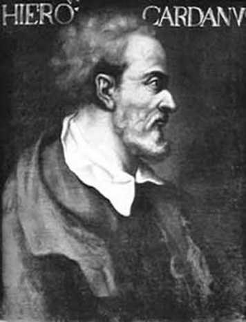 Portrait von Girolamo Cardano