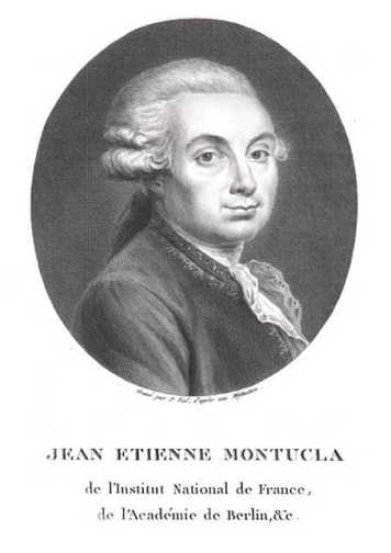 Portrait von Jean-Etienne Montucla 