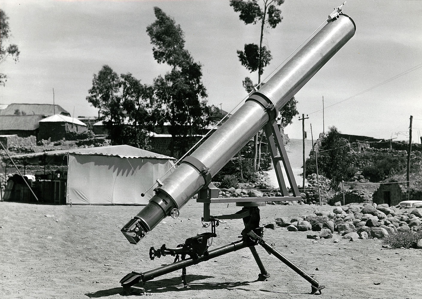 Abbildung eines Teleskops