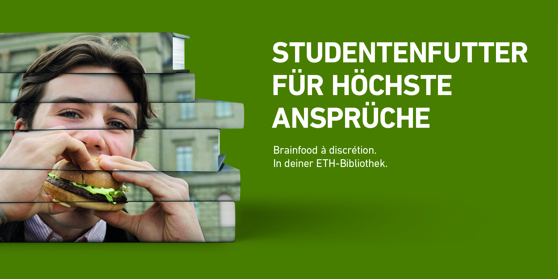 Student beisst in Hamburger