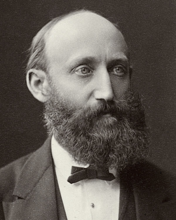 A portrait of Adolf Kraemer 