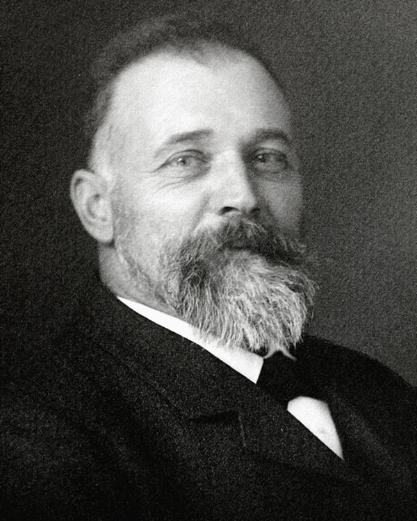 A portrait of Alfred Wolfer 