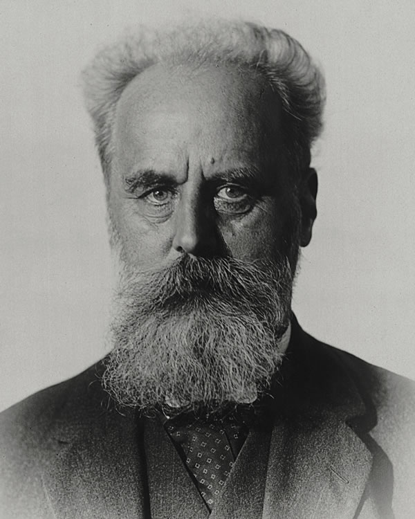 A portrait of Ernst Laur 