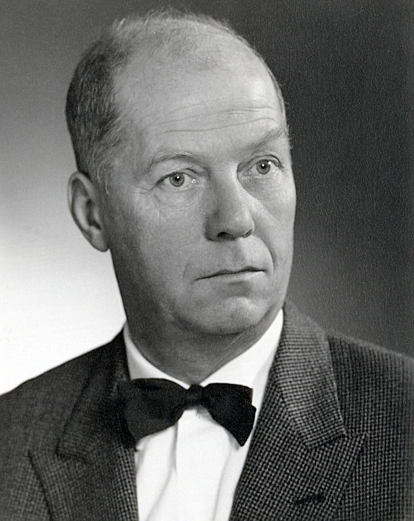 A portrait of Hans Ziegler
