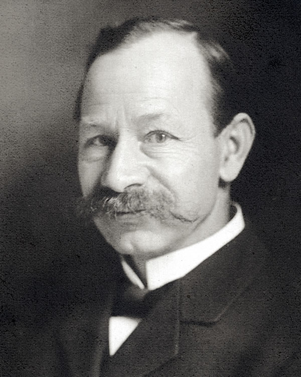 A portrait of Max Rosenmund 