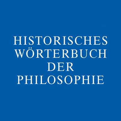 Buchcover Historisches Wörterbuch der Philosophie