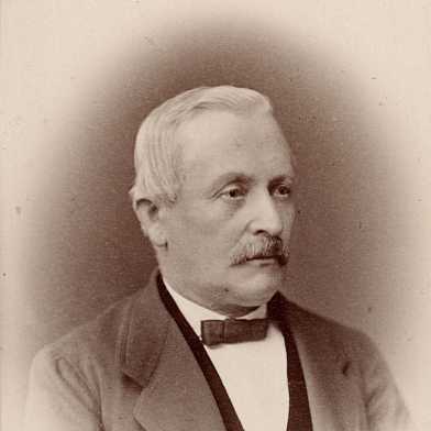 Porträt von Johannes Orelli (1822-1885)