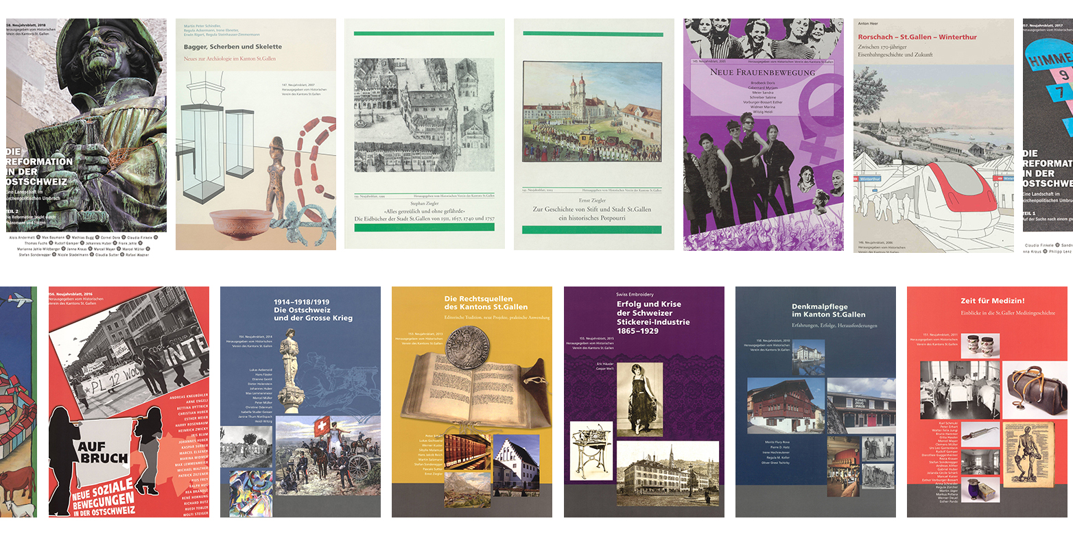 New on E-Periodica: St. Gallen periodicals