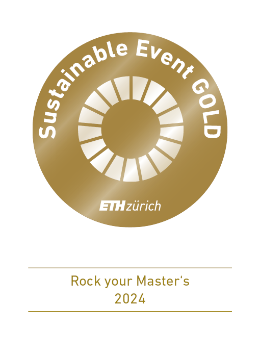 Eine goldene Auszeichnung für "sustainable event"