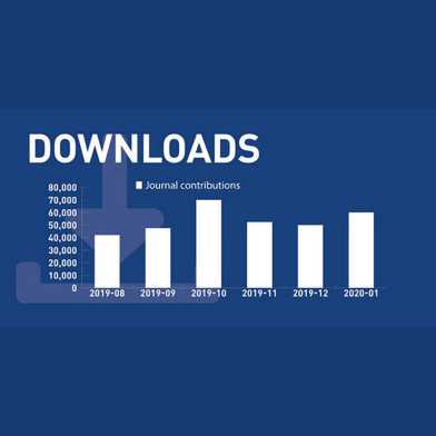 Research Collection Statistik der Downloads vom Januar