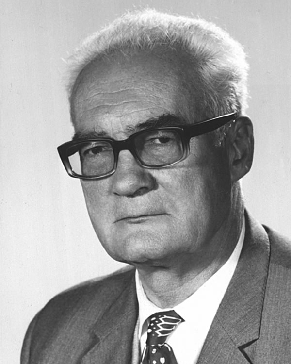 Portrait von Hermann Tromp
