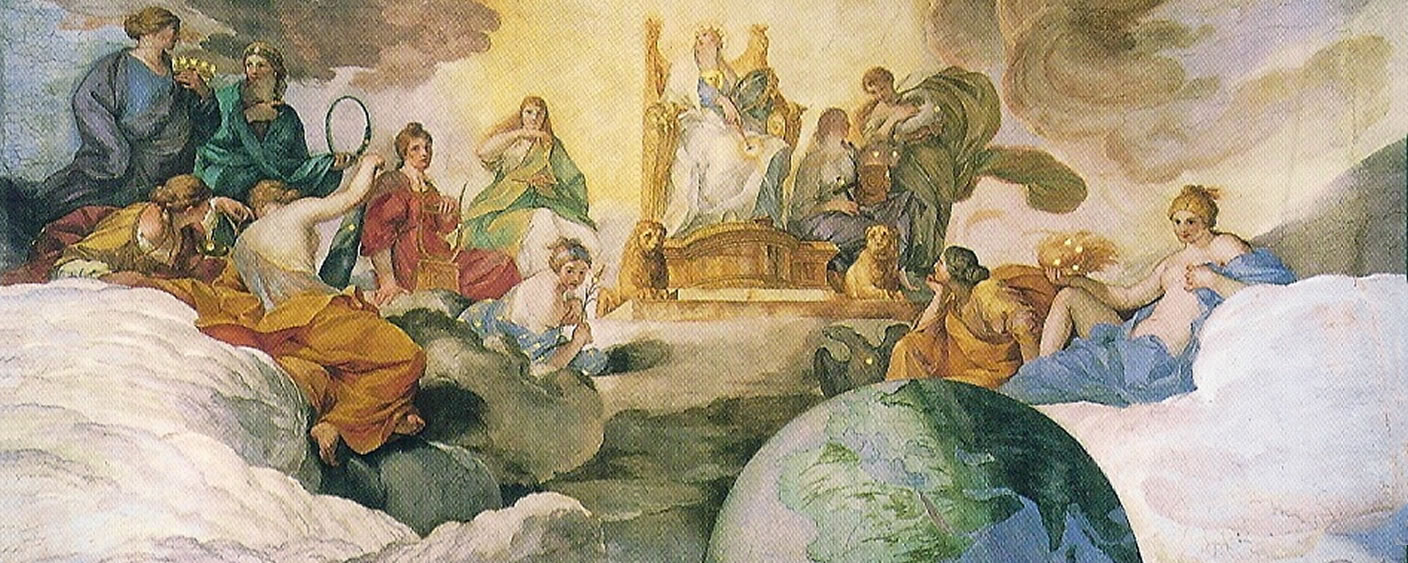 Allegory of Divine Wisdom (1629–1633) Andrea Sacchi [Public domain], via Wikimedia Commons