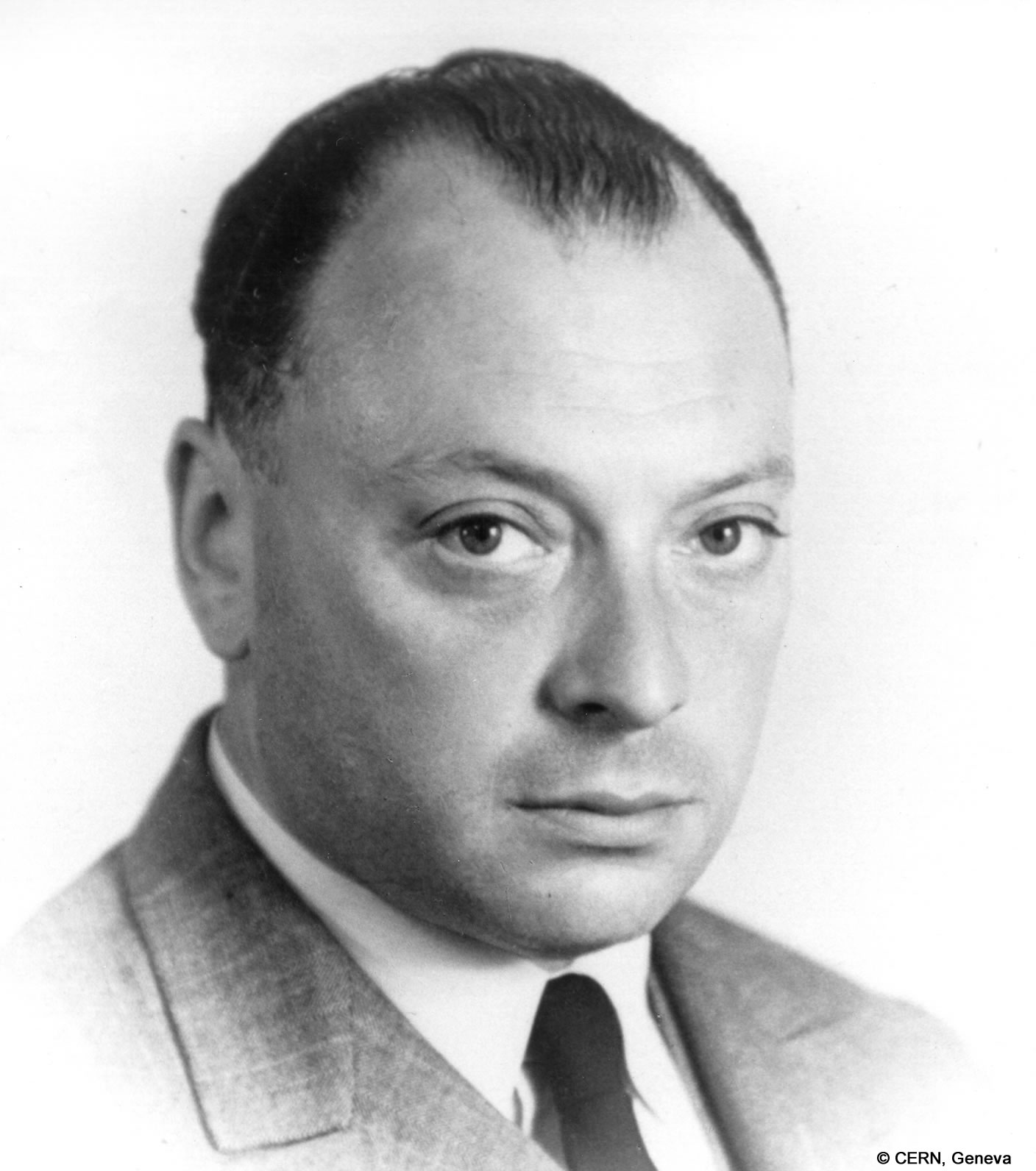 Passfoto von Wolfgang Pauli