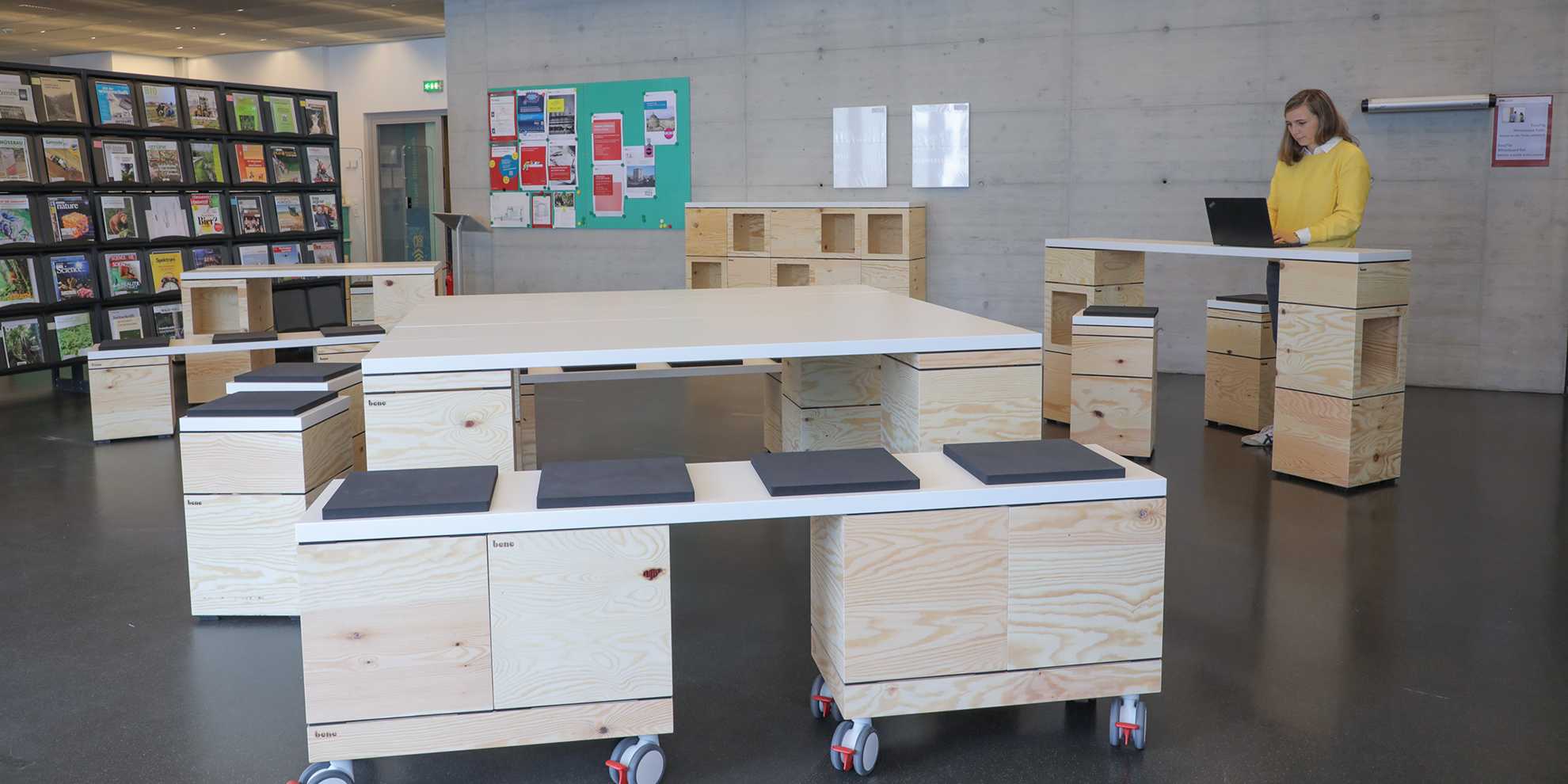 Link zur Unterseite Grüne Bibliothek